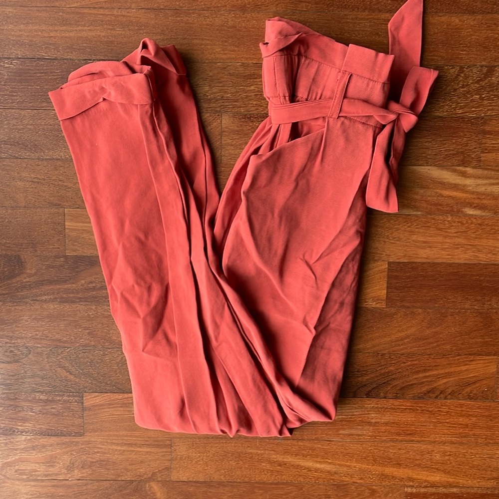 Zara trouser coral